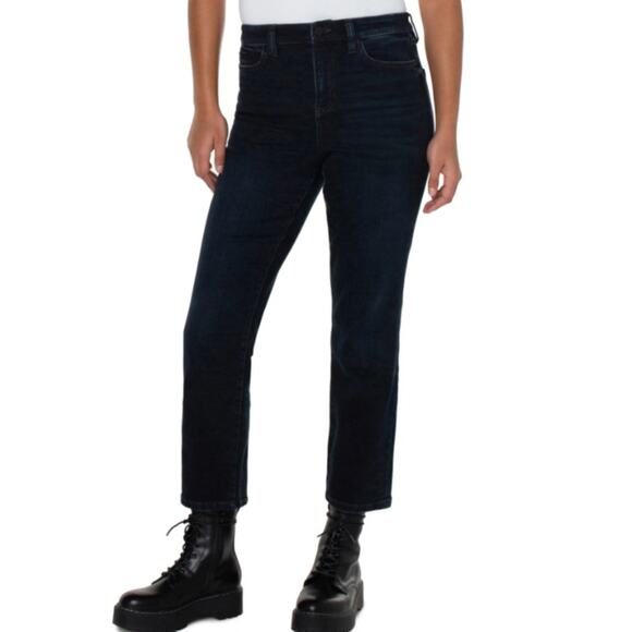 Liverpool Los Angeles Women 6/28 Non-Skinny Skinny Hi Rise Jean in Dartmouth NEW
